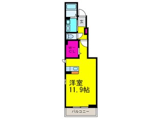 フィオーレ　Hinoの物件間取画像